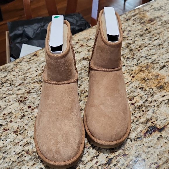 UGG Tan Ankle Boots - Picture 4 of 8